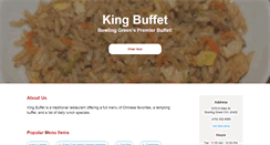 Desktop Screenshot of kingbuffetbg.com